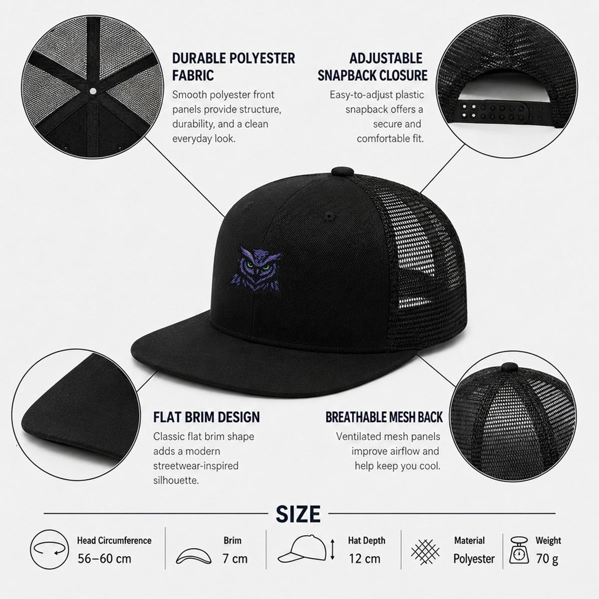 EmeraldOwl Cap